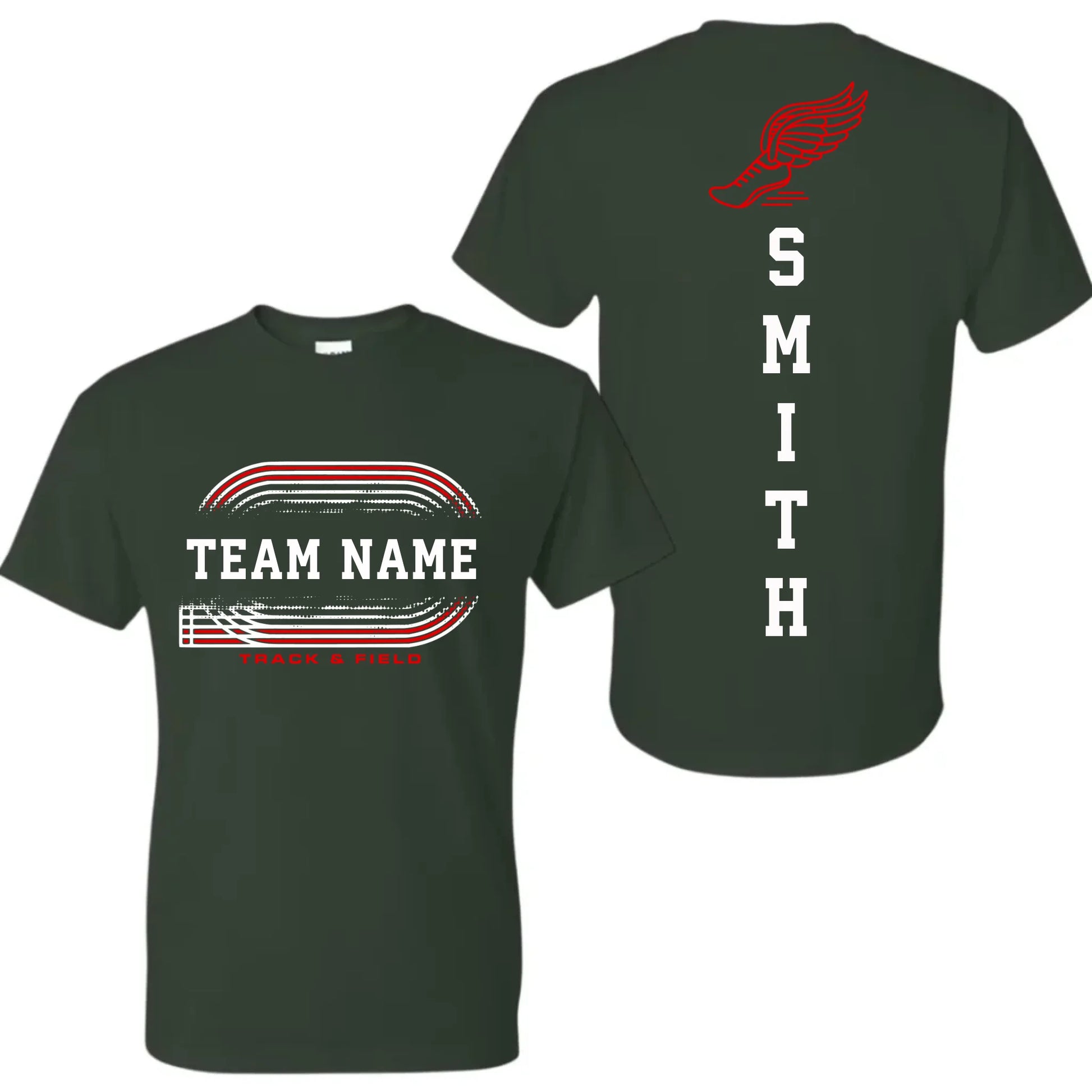 forest green t-shirt mk