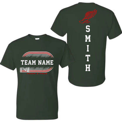 forest green t-shirt mk