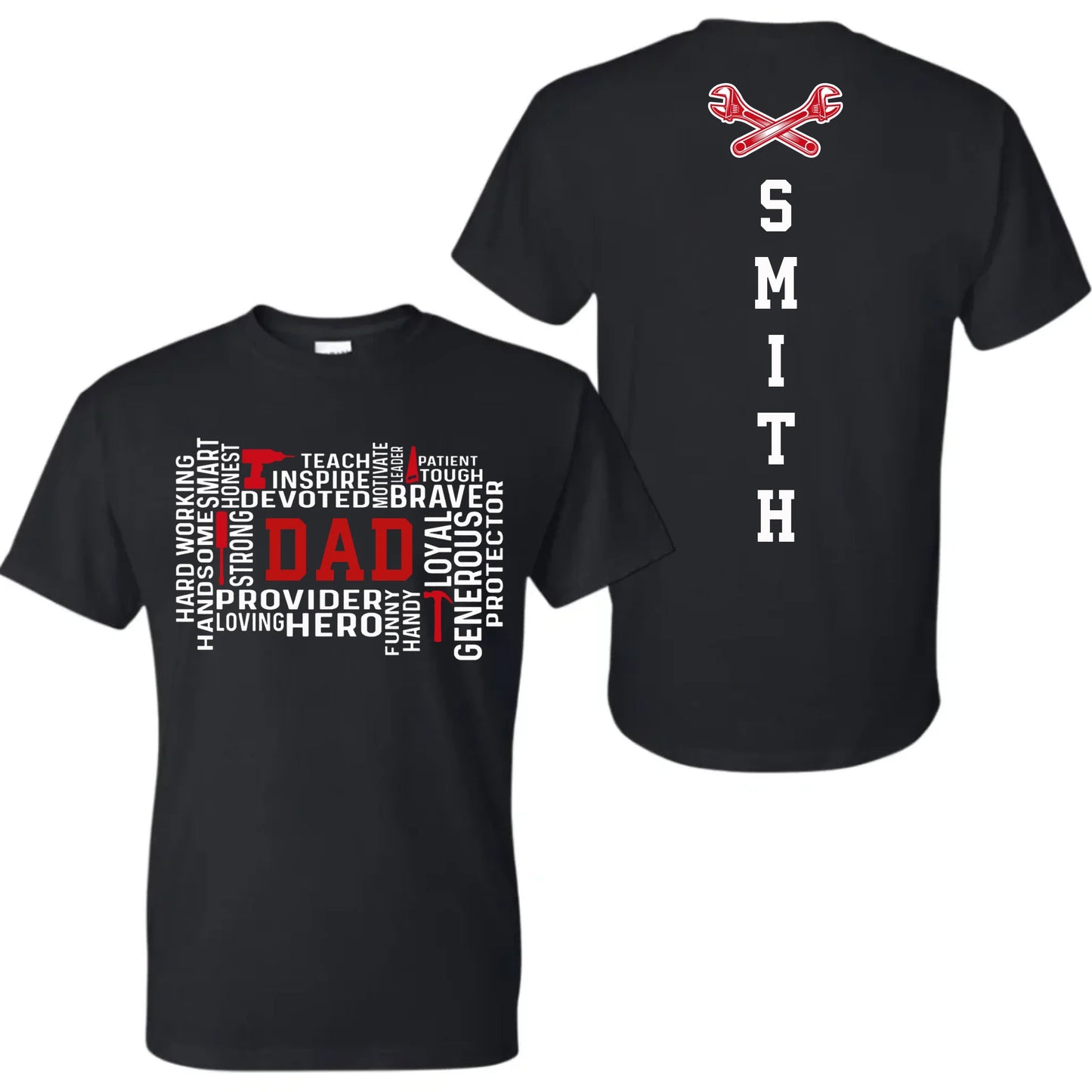 black t-shirt mk