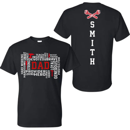 black t-shirt mk