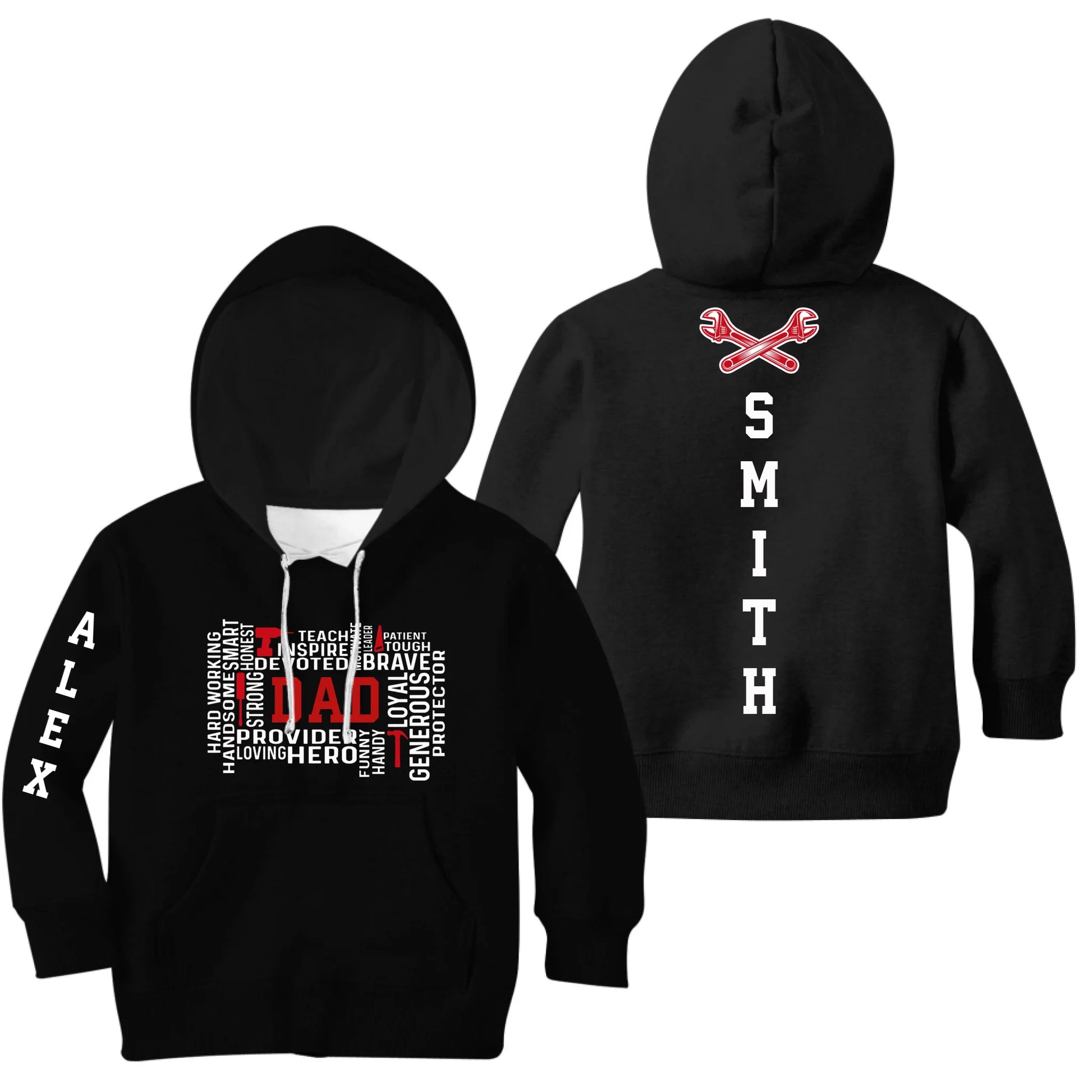 Kids Black Hoodie