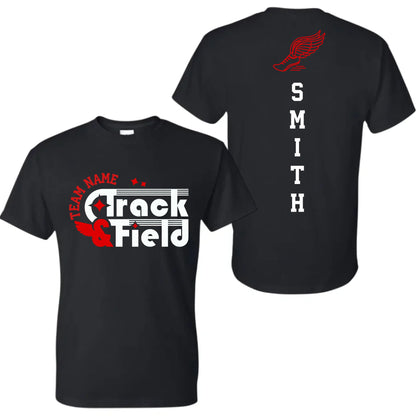 black t-shirt mk