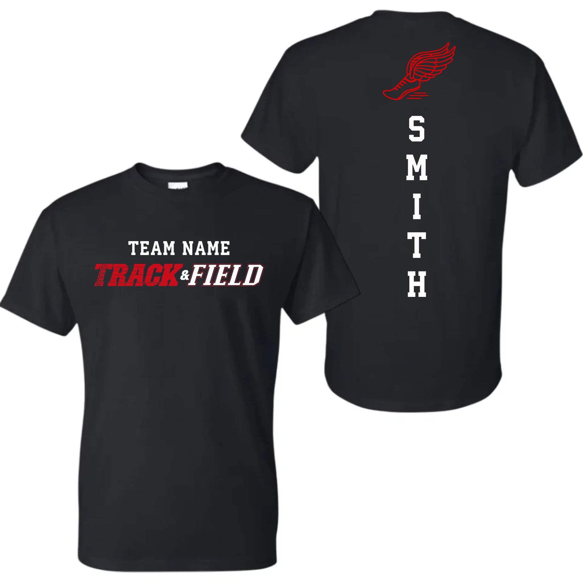 black t-shirt mk