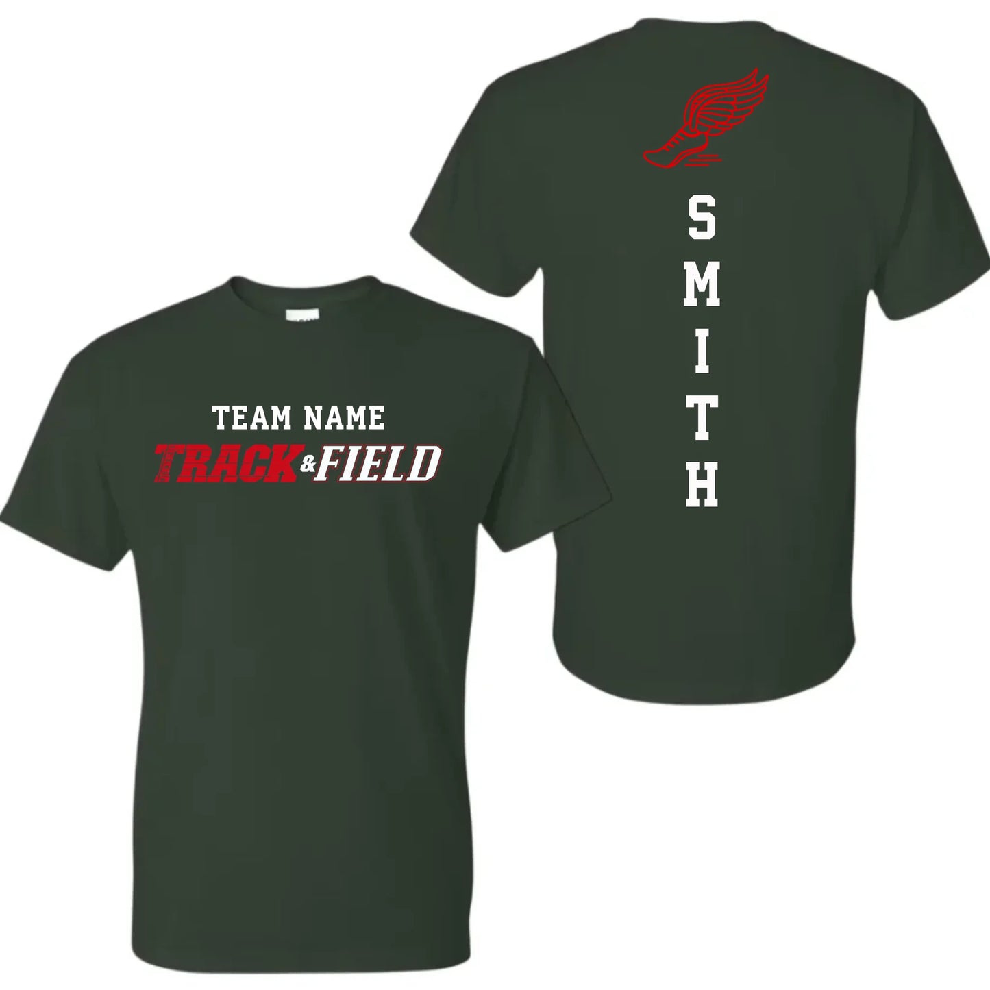 forest green t-shirt mk