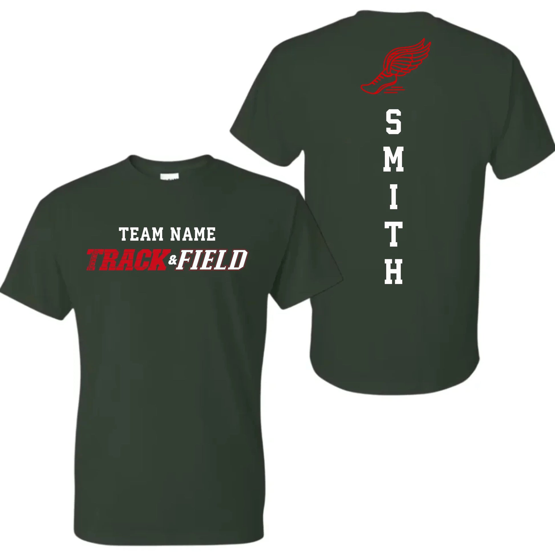 forest green t-shirt mk