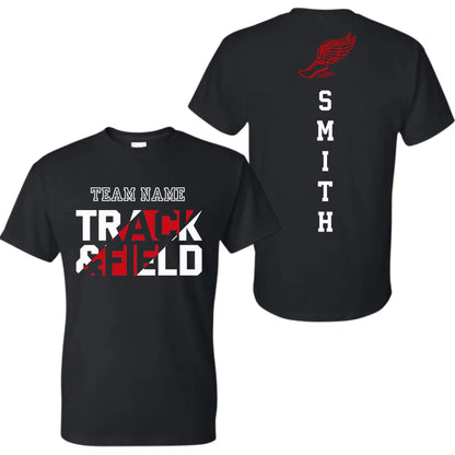 black t-shirt mk