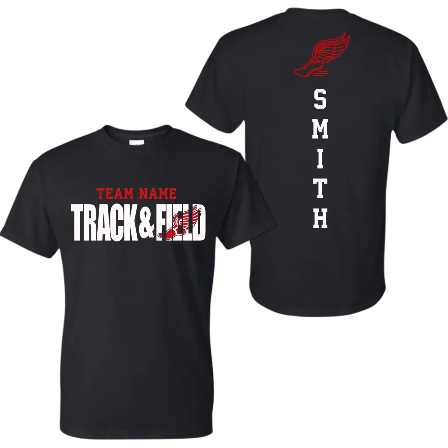 black t-shirt mk