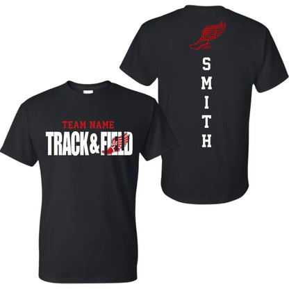 black t-shirt mk