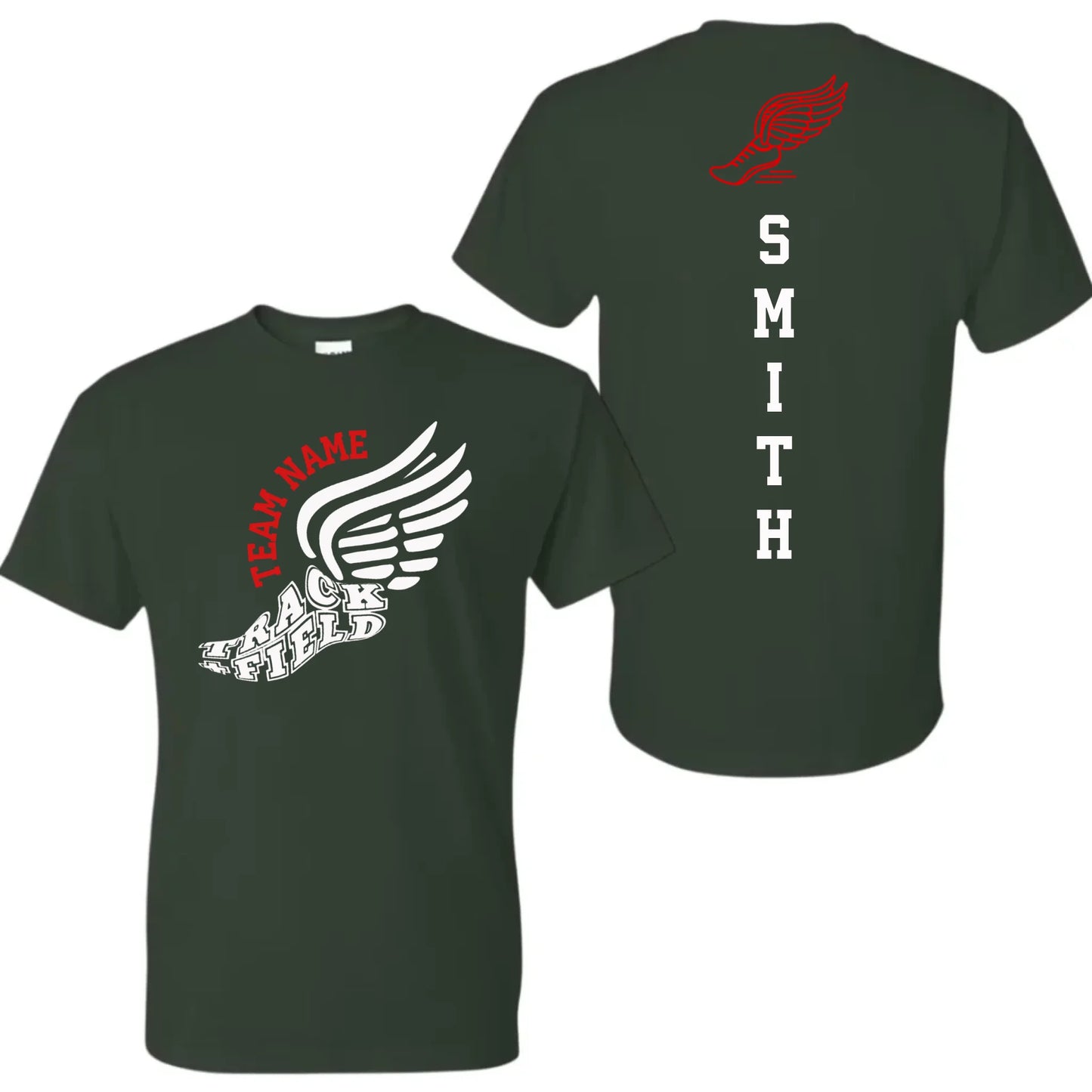 forest green t-shirt mk
