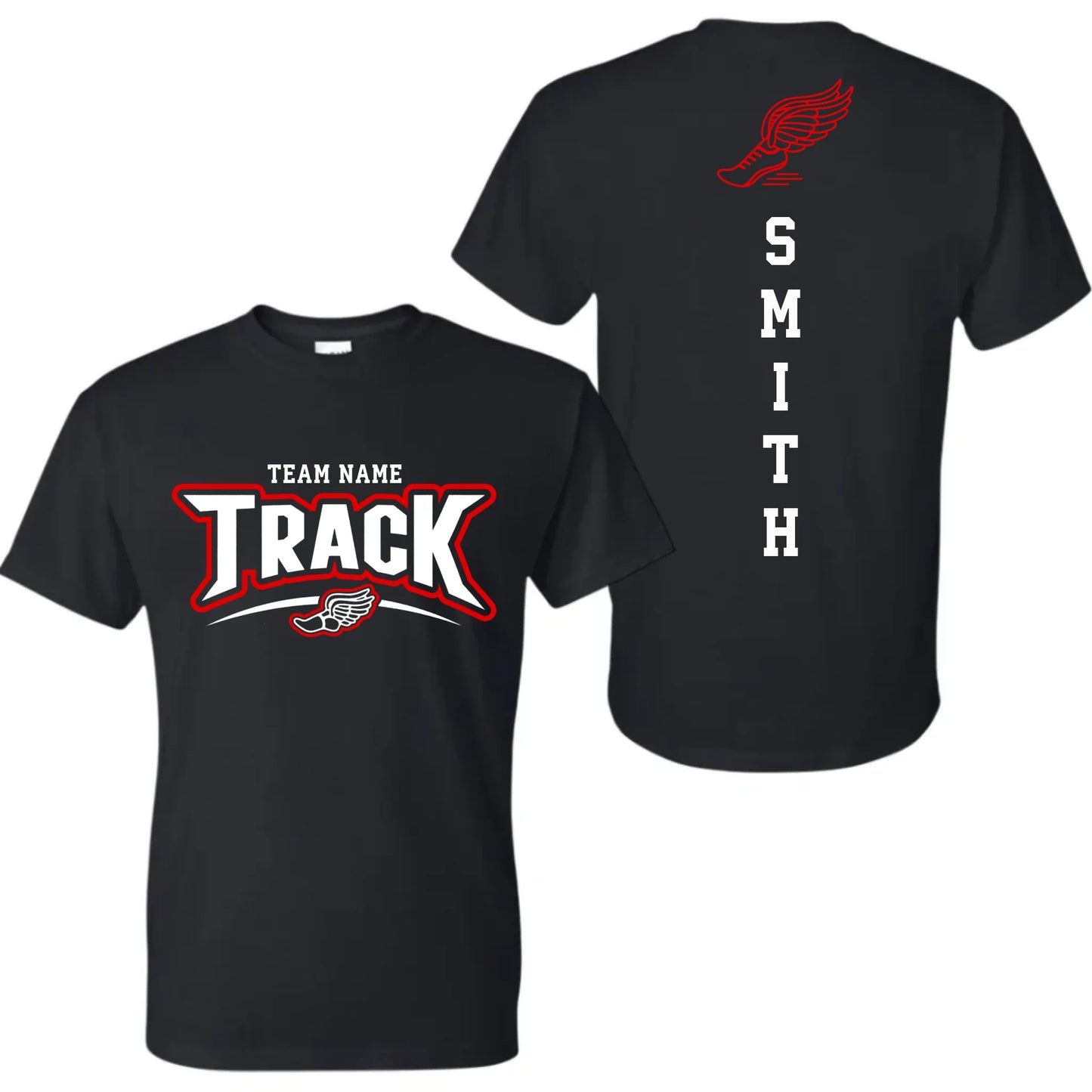 black t-shirt mk