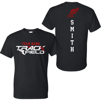 black t-shirt mk