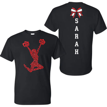 black t-shirt mk