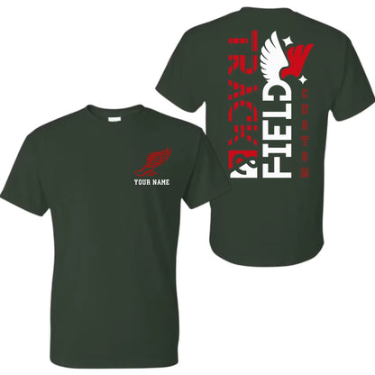 forest green t-shirt mk