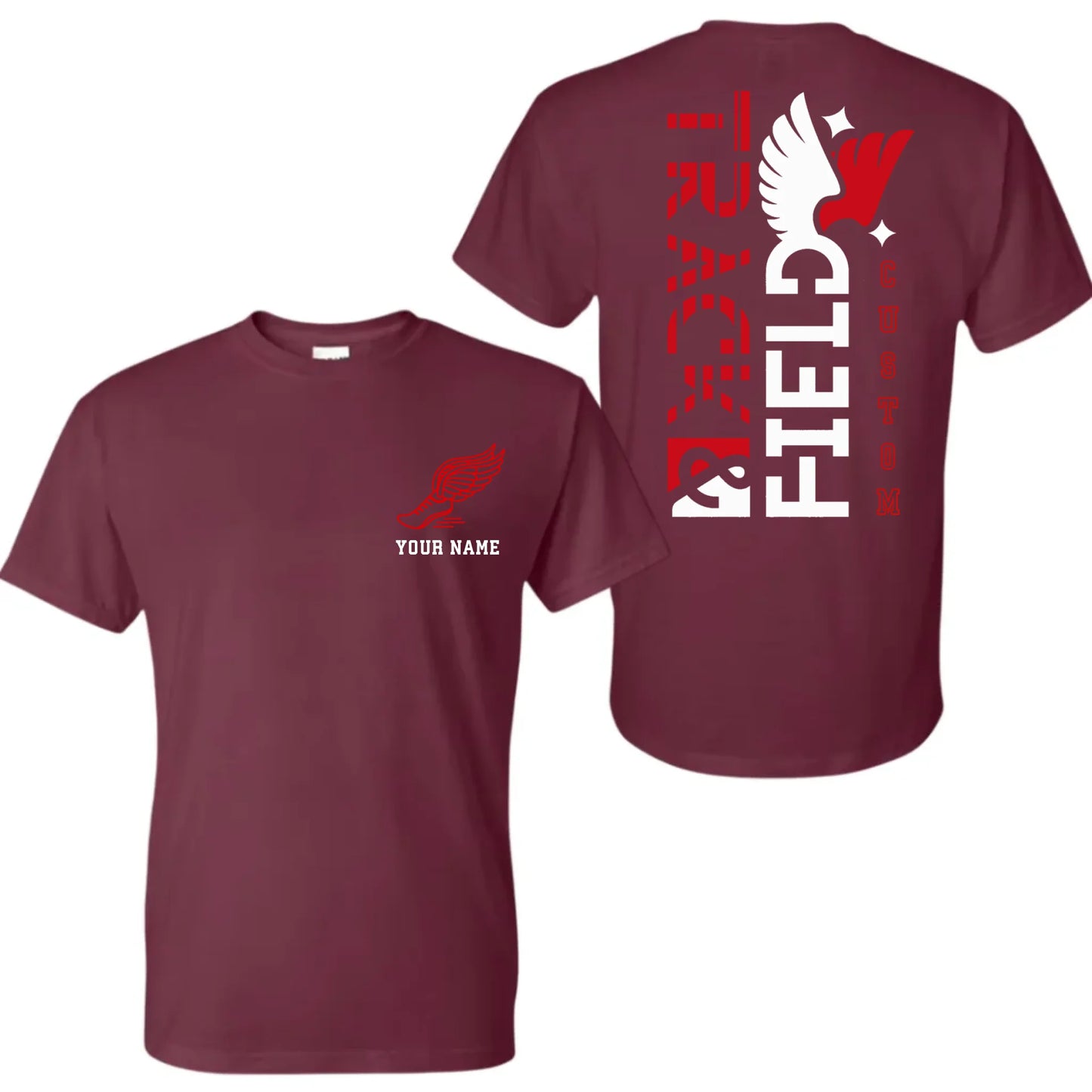Maroon-mk-t-shirt