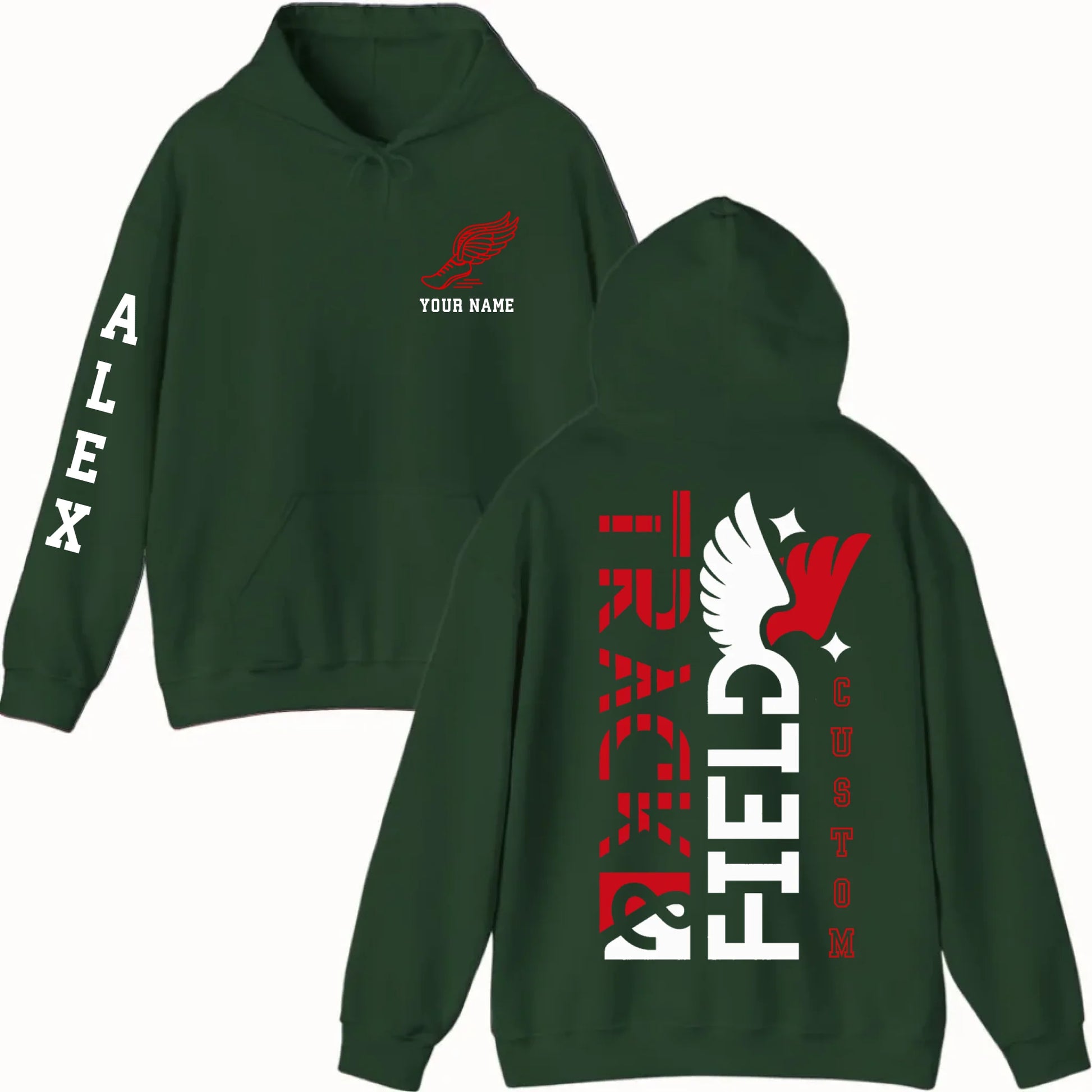 New Hoodie-Green