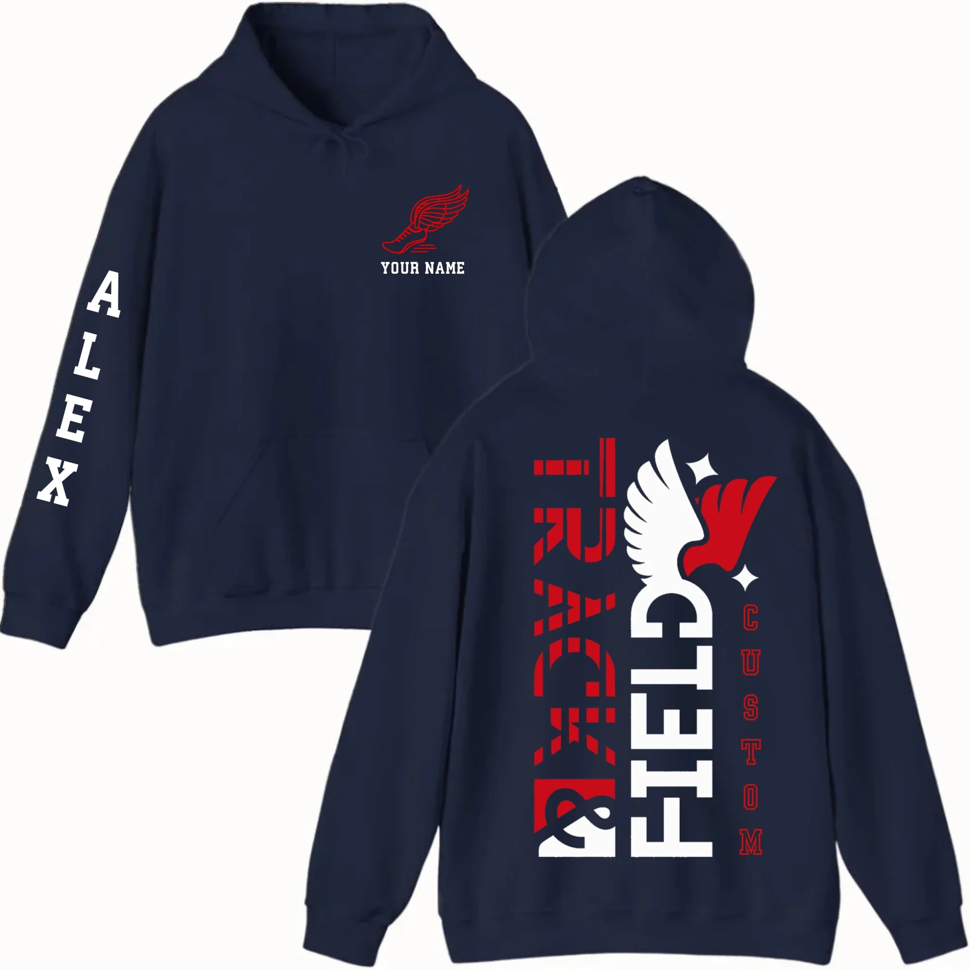 New Hoodie-navy
