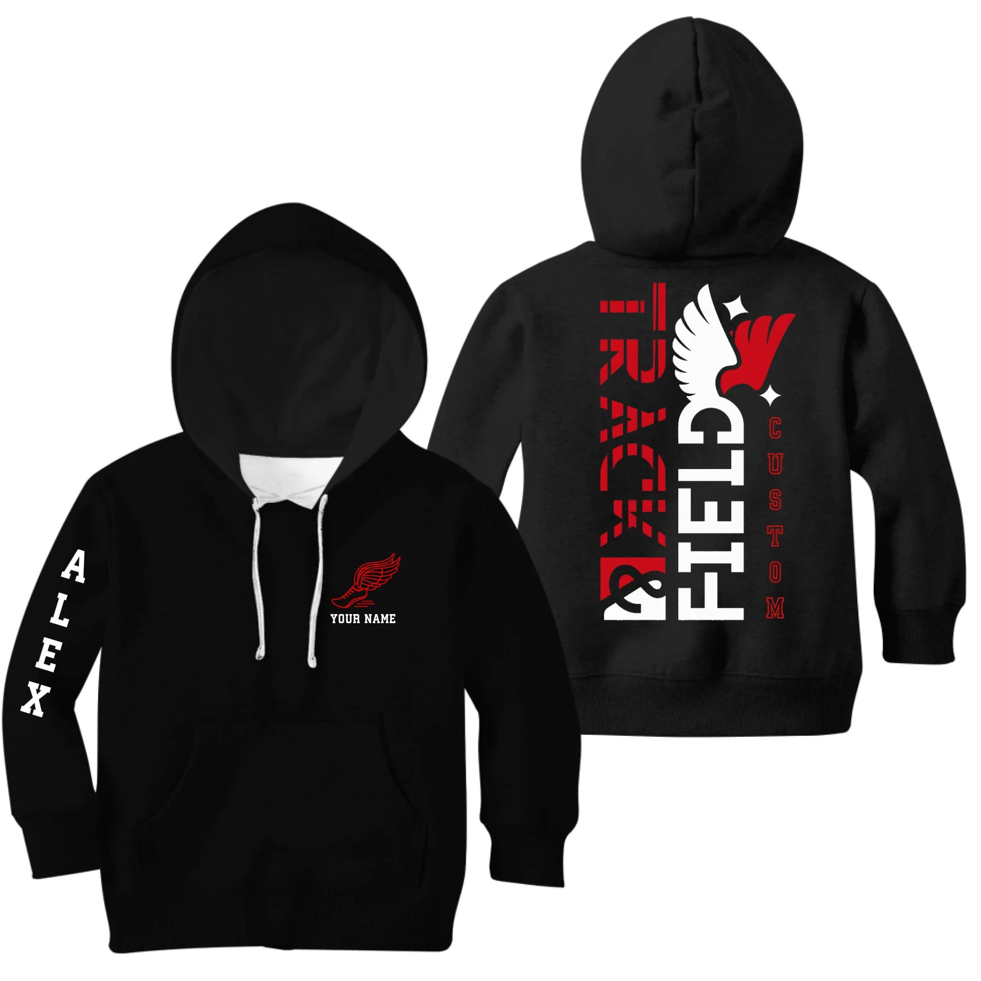 Kids Black Hoodie