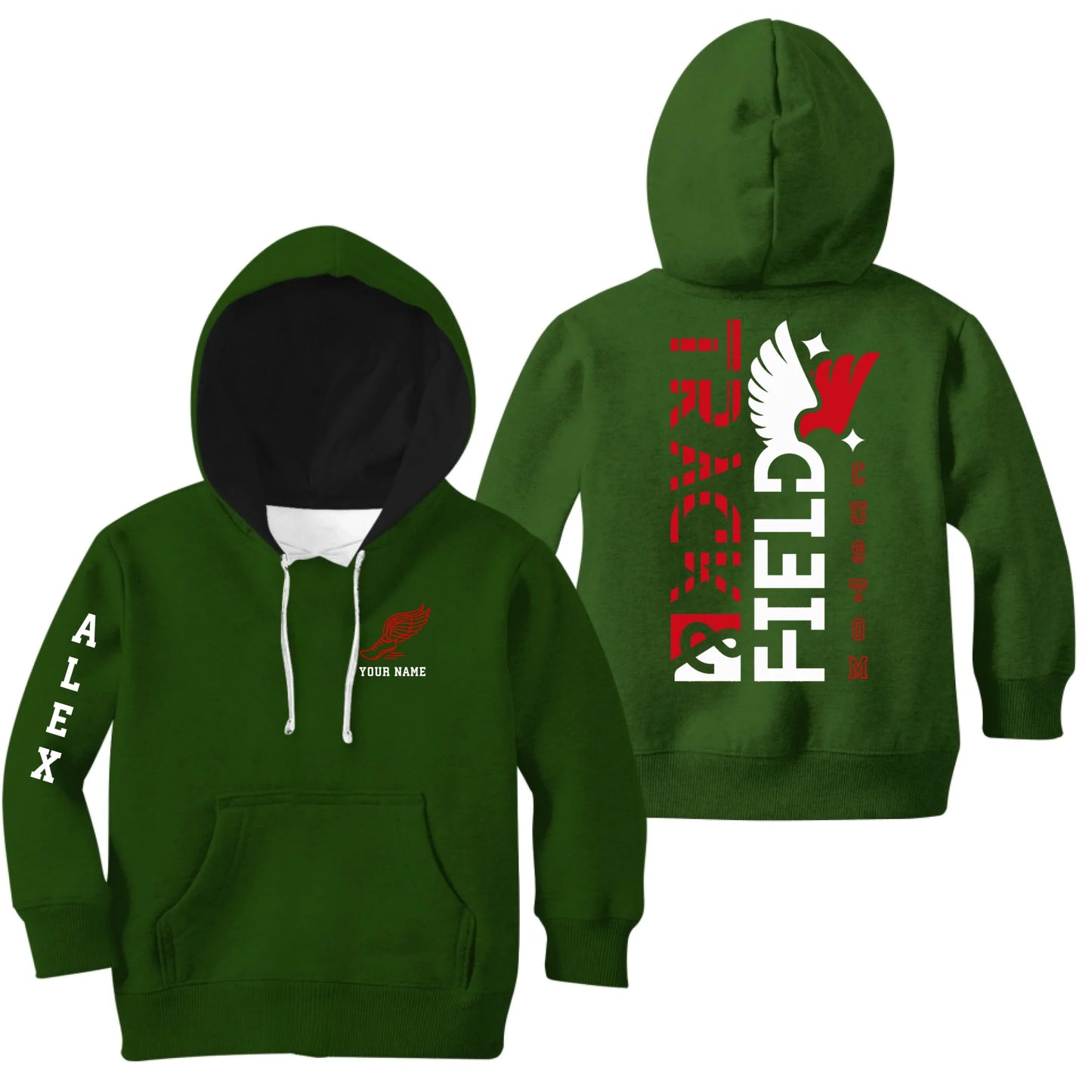 Green Kids-Hoodie
