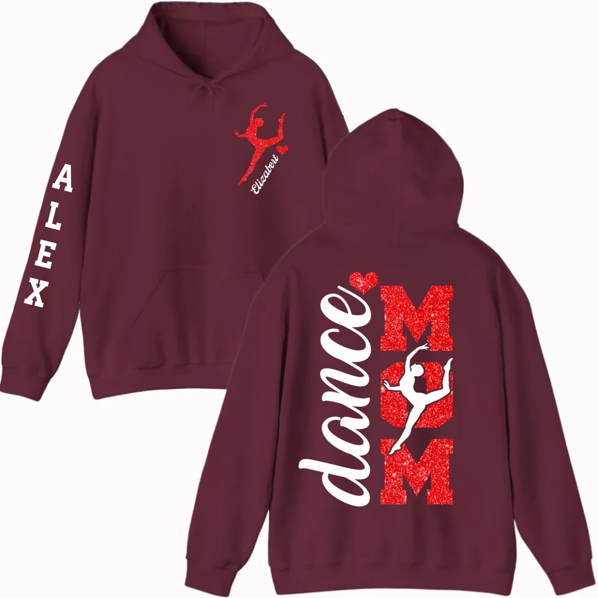 New Hoodie-Maroon