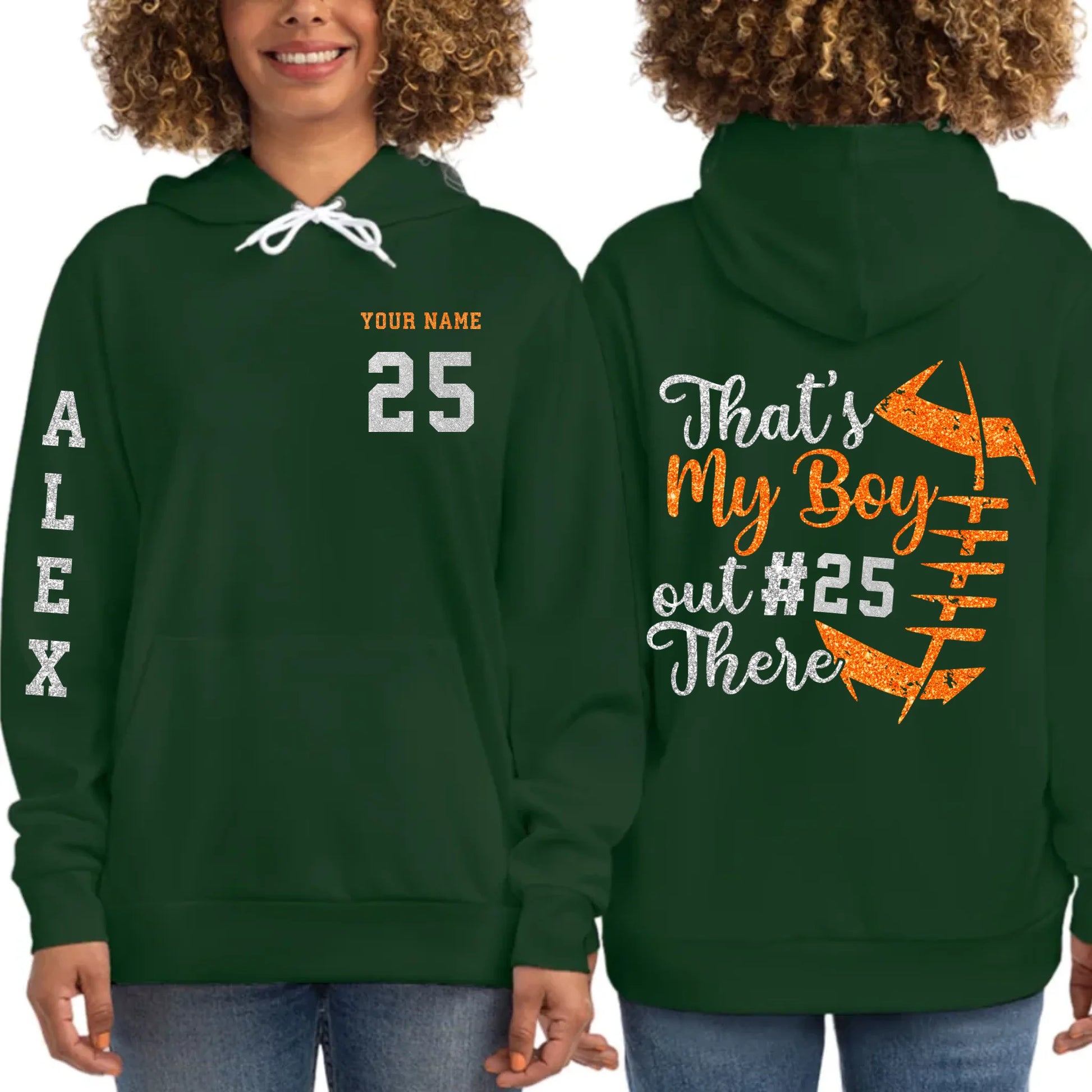 hoodie mk green