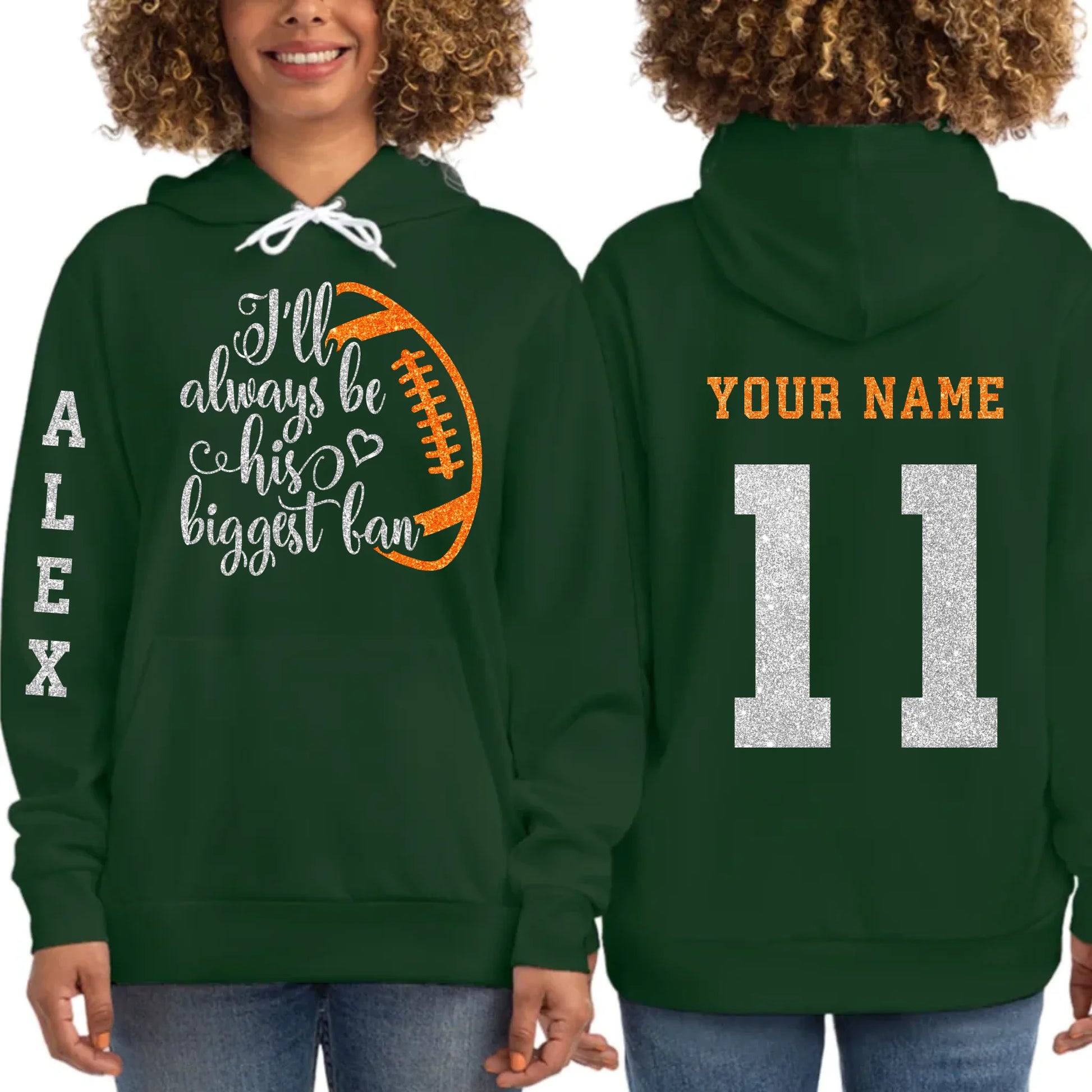 hoodie mk green