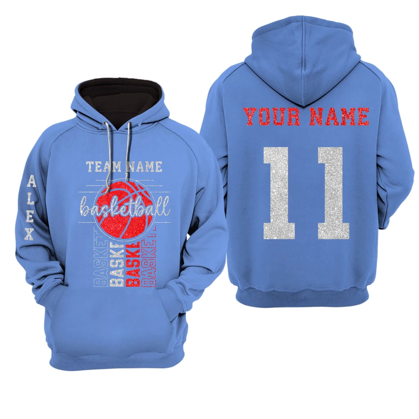 Hoodie - Light Blue