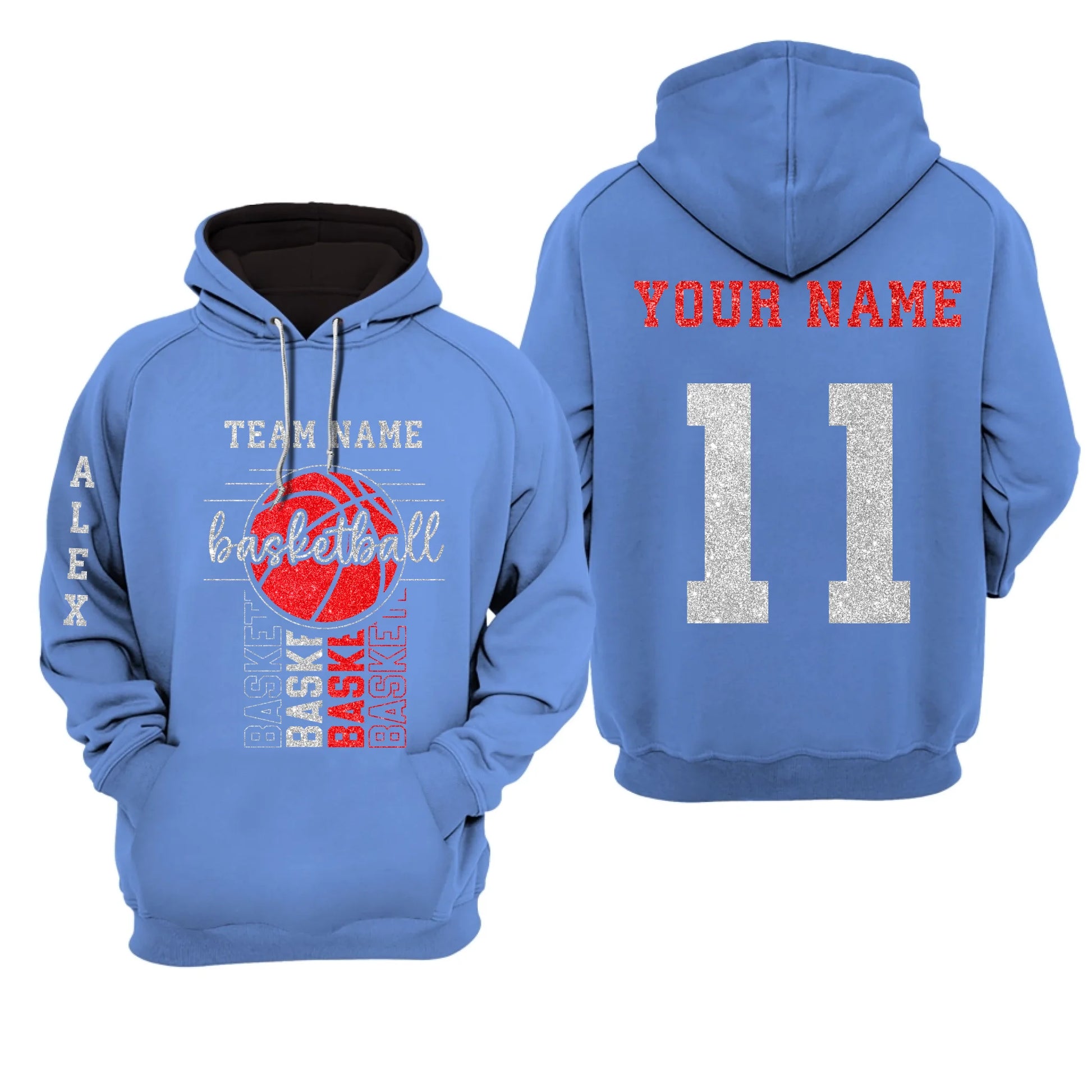 Hoodie - Light Blue