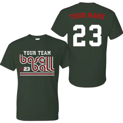 forest green t-shirt mk