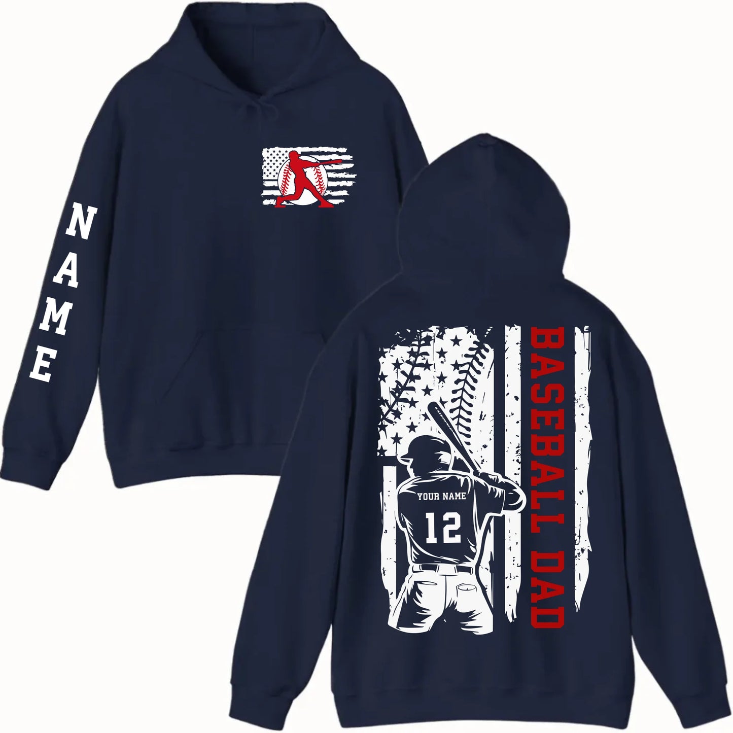 New Hoodie-navy