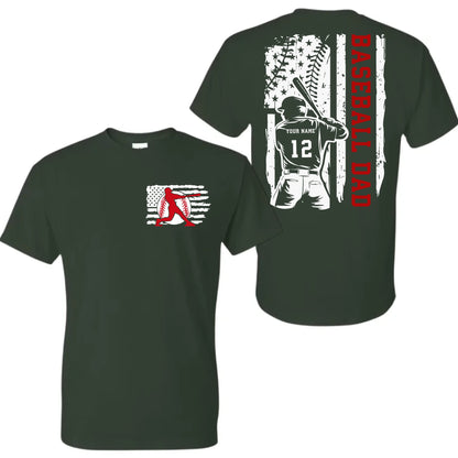 forest green t-shirt mk