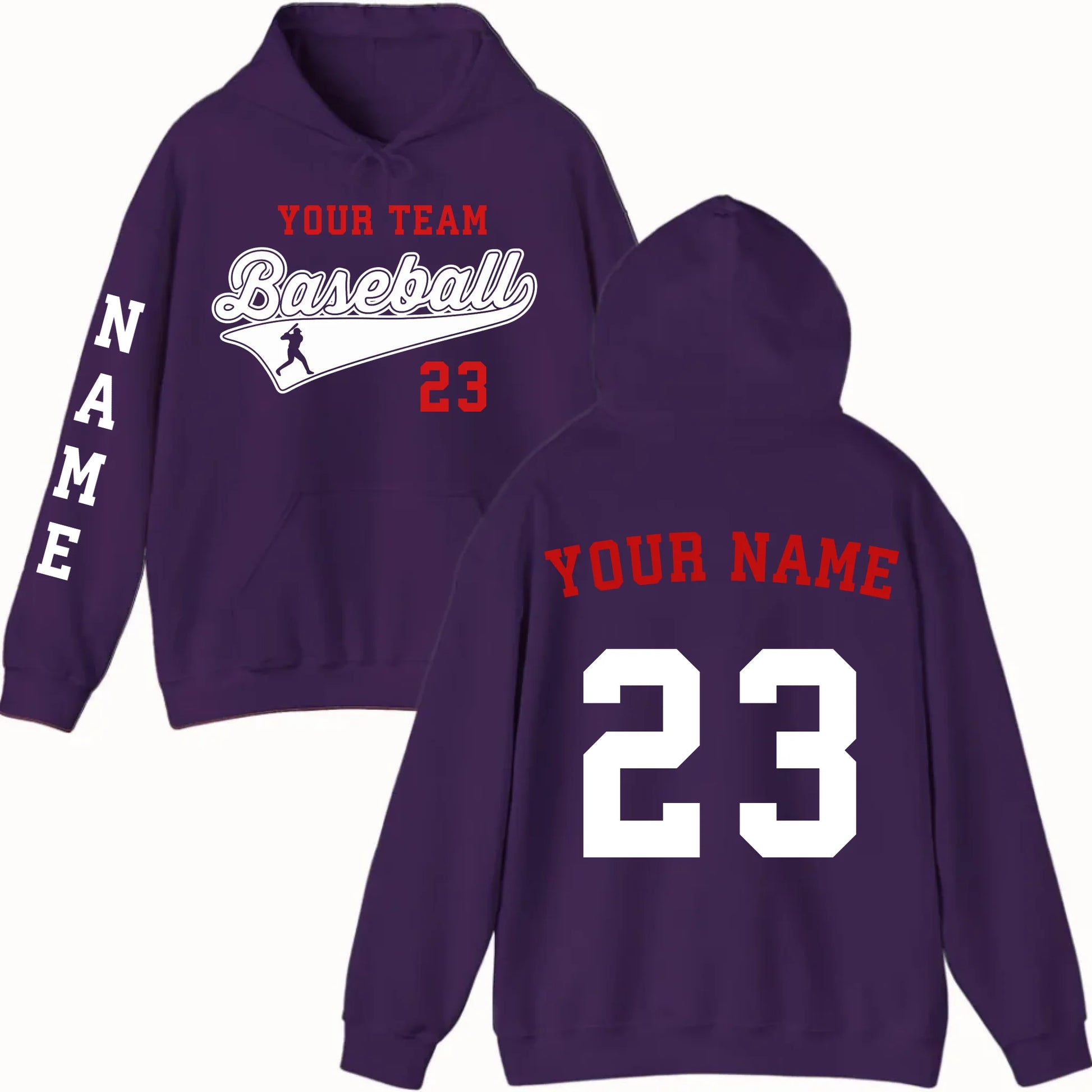 New Hoodie-Purple