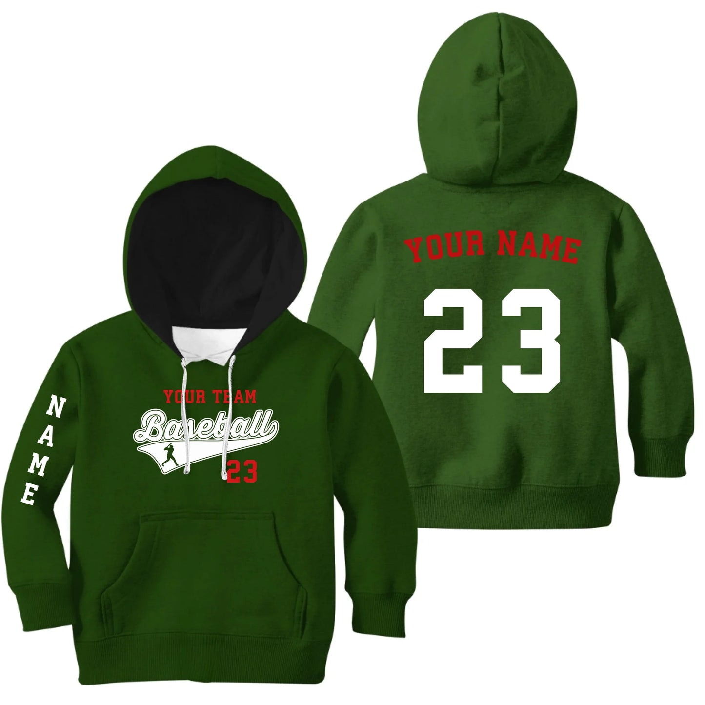 Green Kids-Hoodie