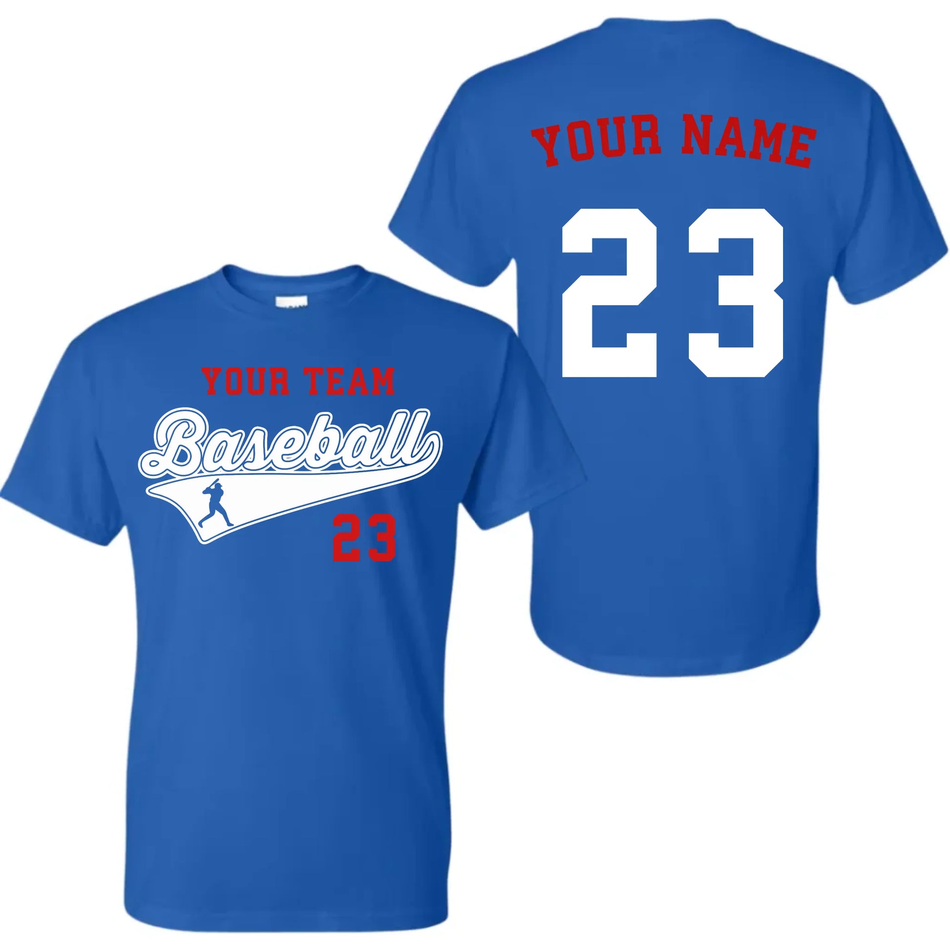 Blue t-shirt mk