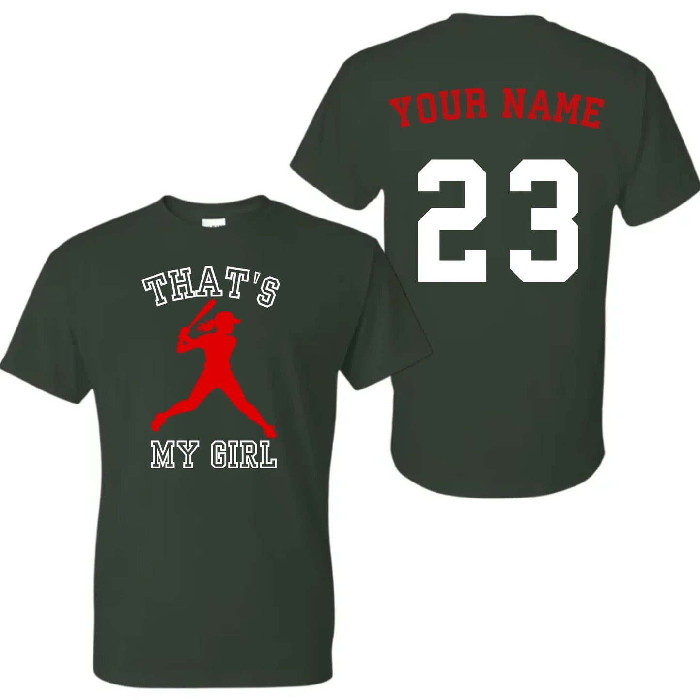 forest green t-shirt mk