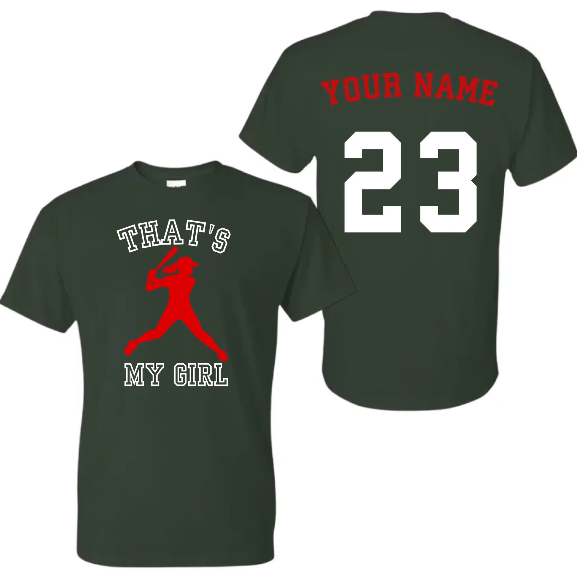 forest green t-shirt mk