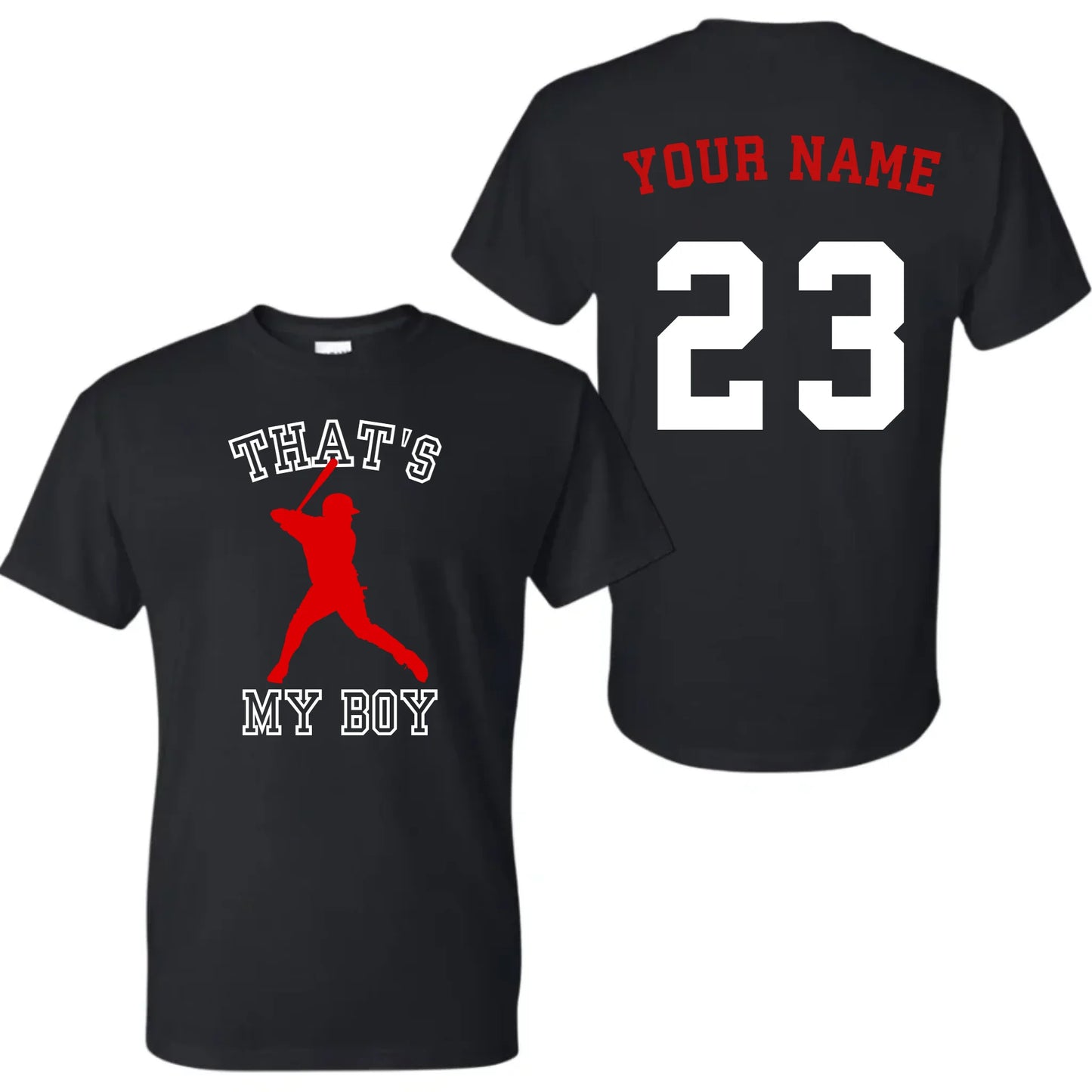black t-shirt mk