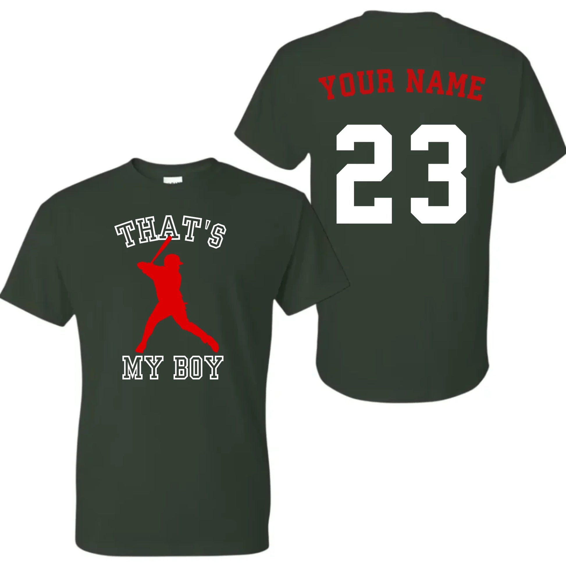 forest green t-shirt mk