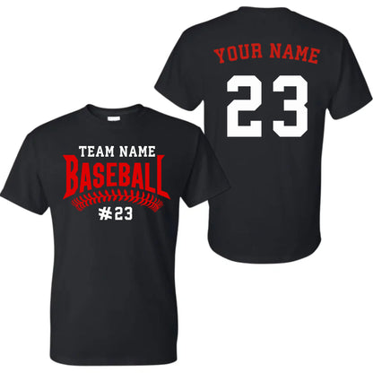 black t-shirt mk