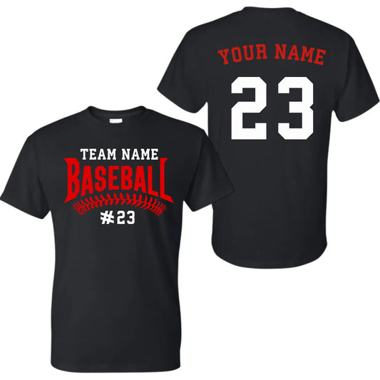 black t-shirt mk