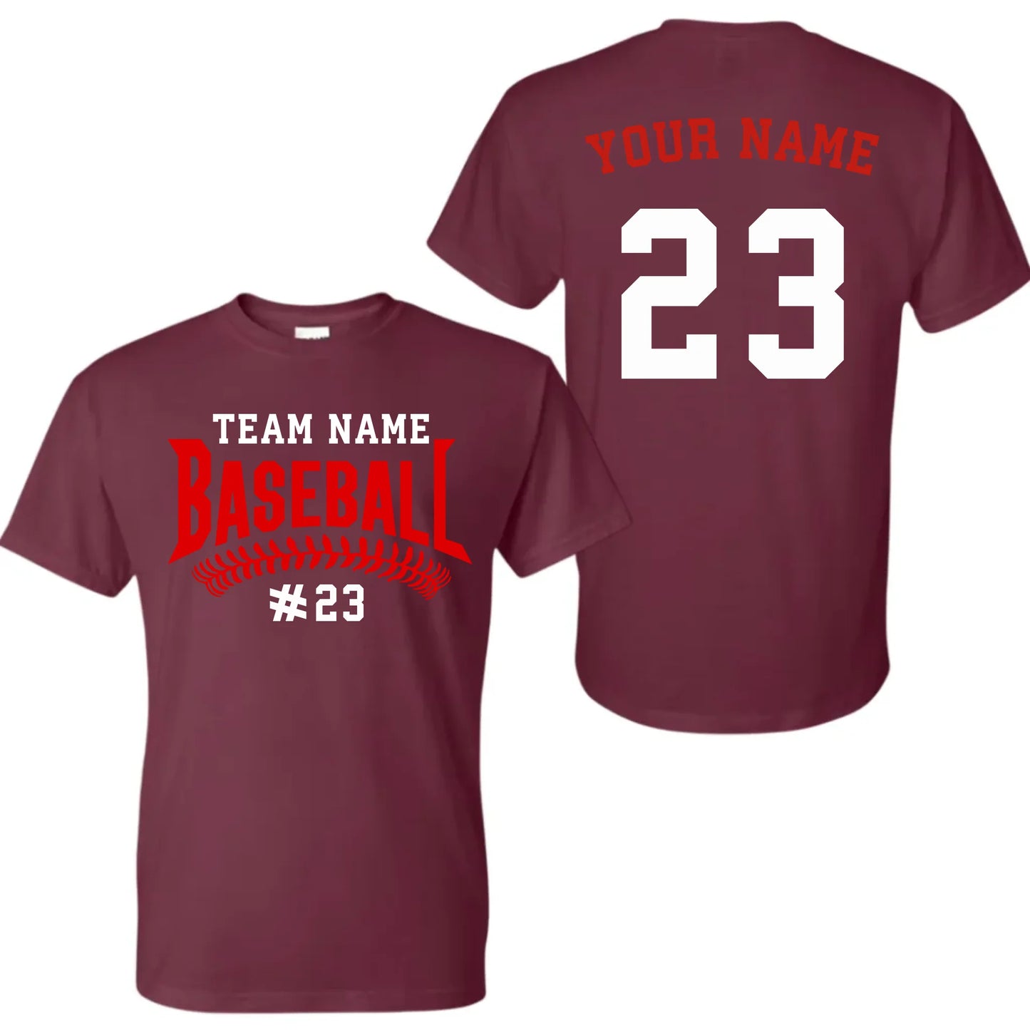 Maroon-mk-t-shirt