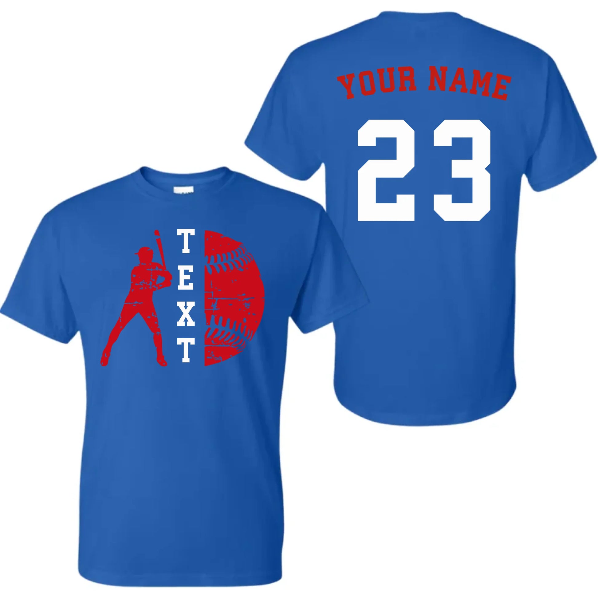 Blue t-shirt mk