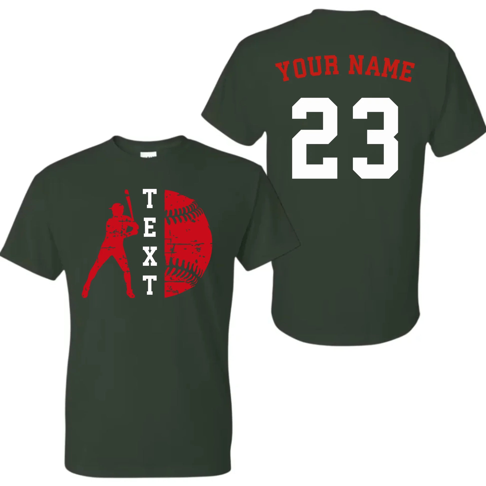 forest green t-shirt mk