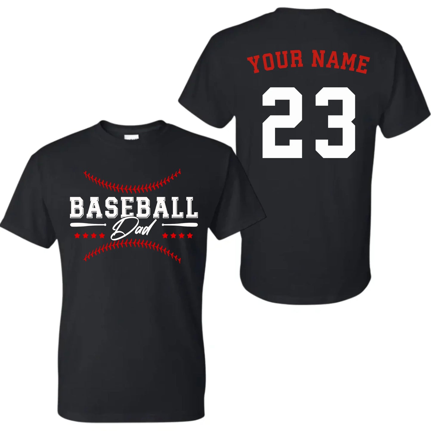 black t-shirt mk