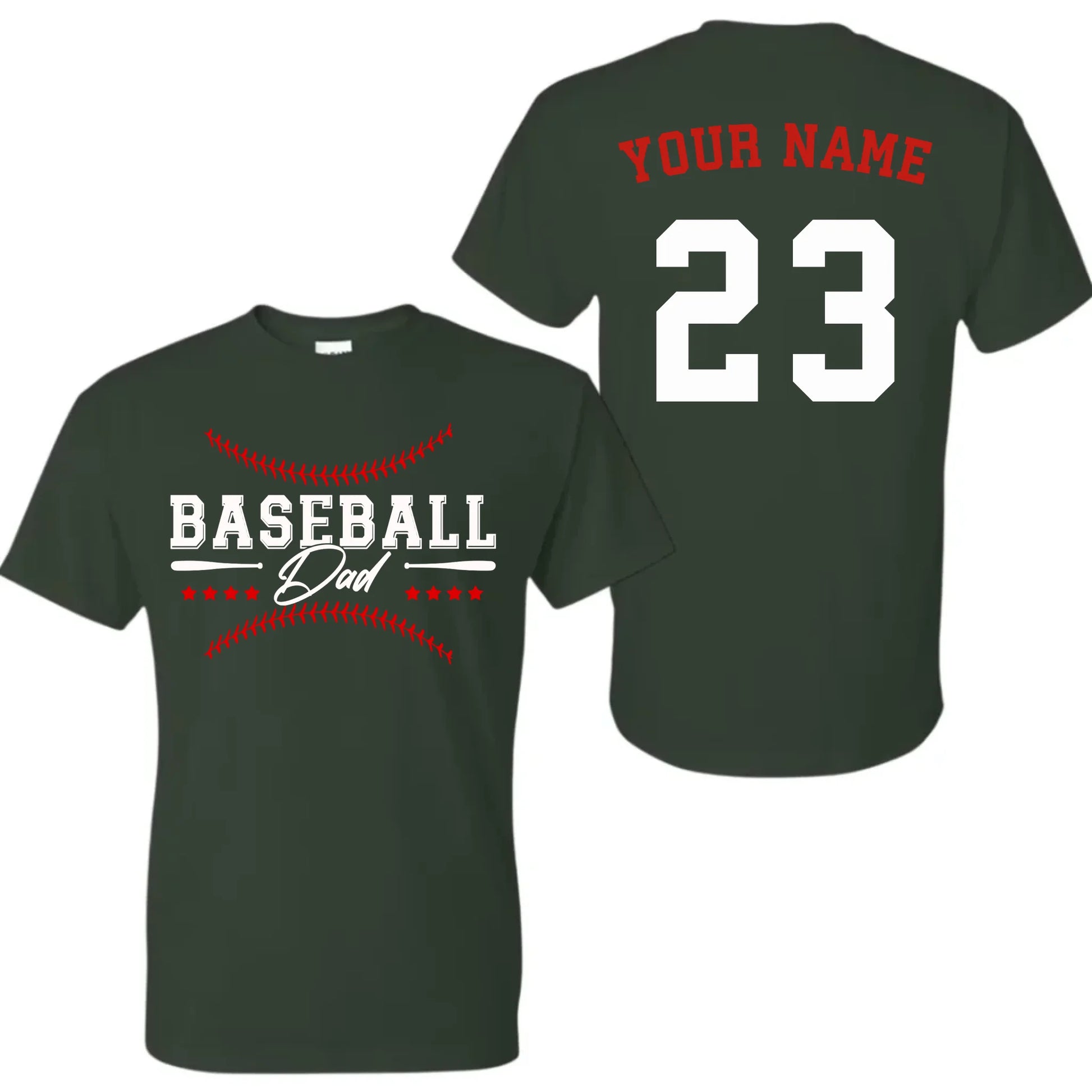 forest green t-shirt mk