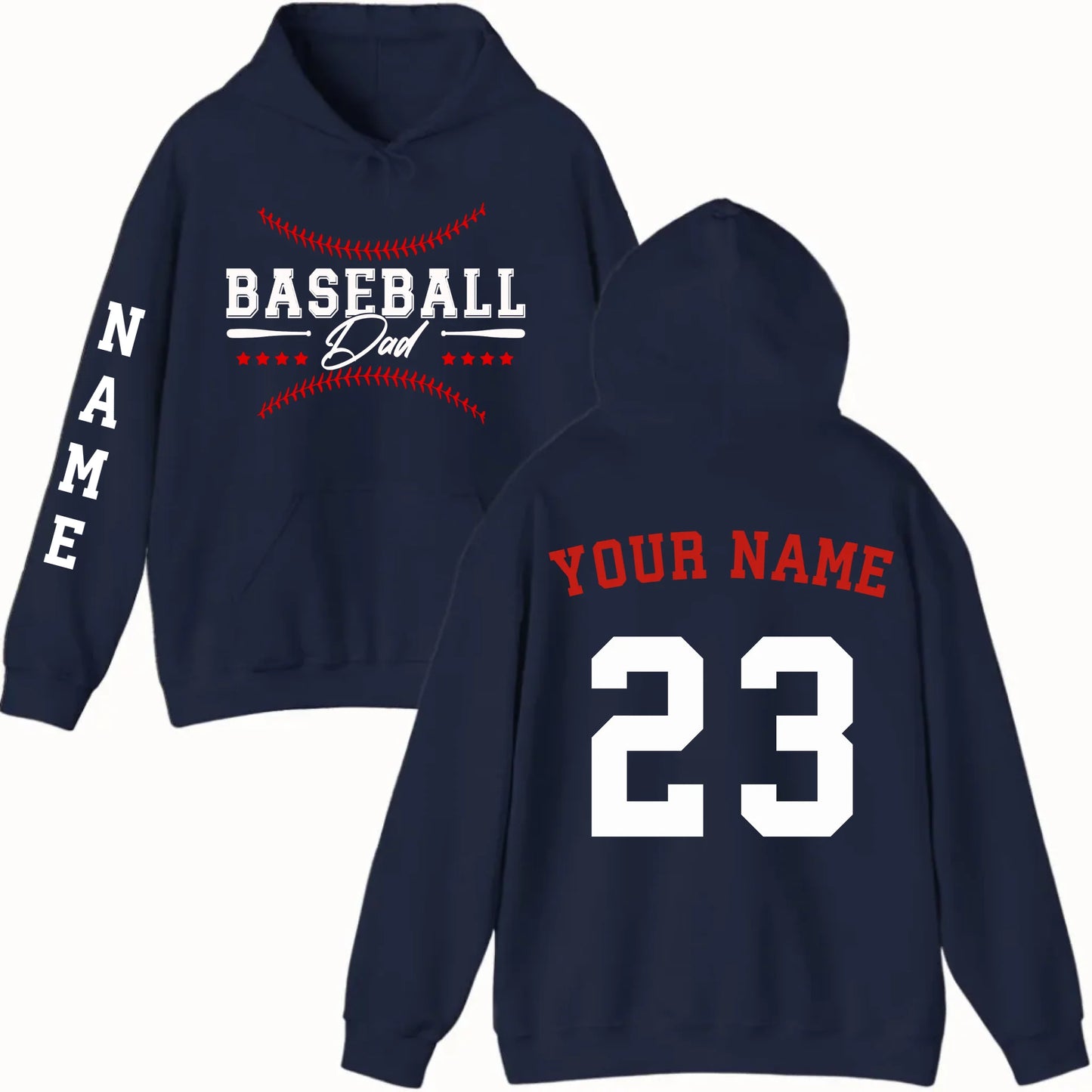 New Hoodie-navy