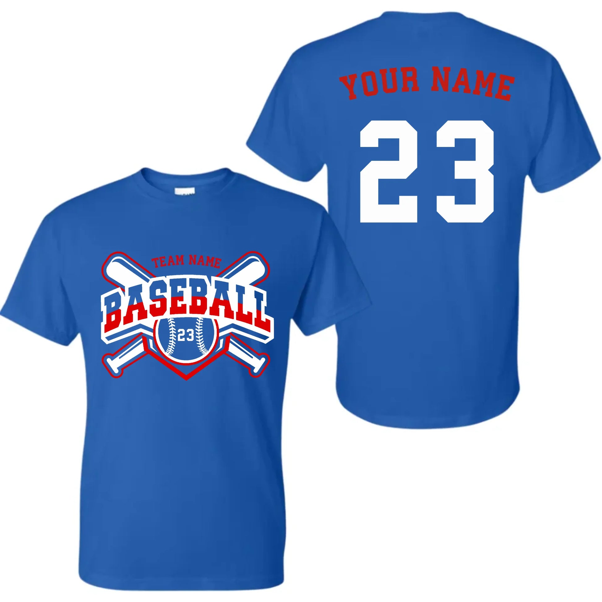 Blue t-shirt mk