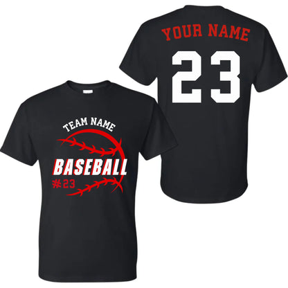 black t-shirt mk