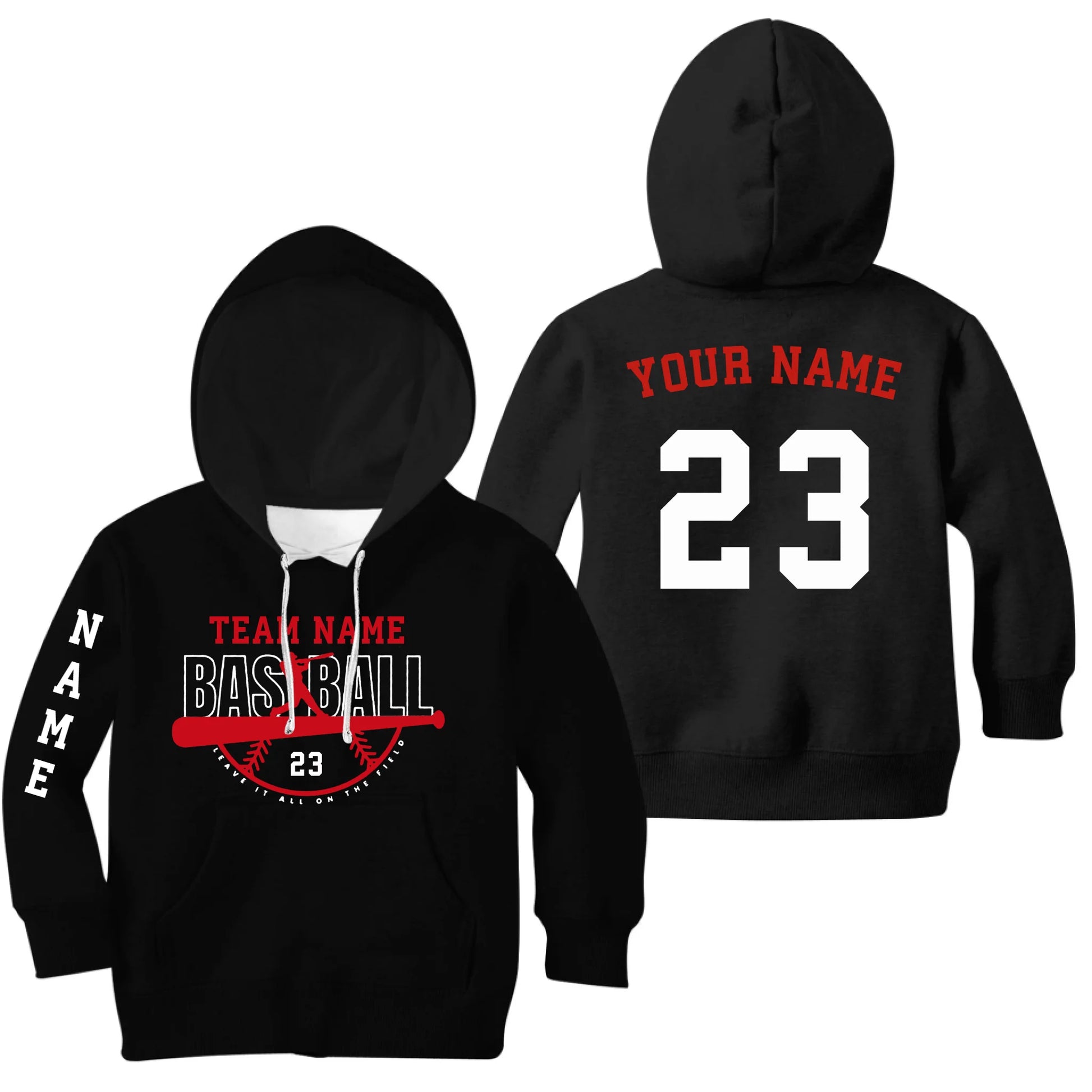 Kids Black Hoodie