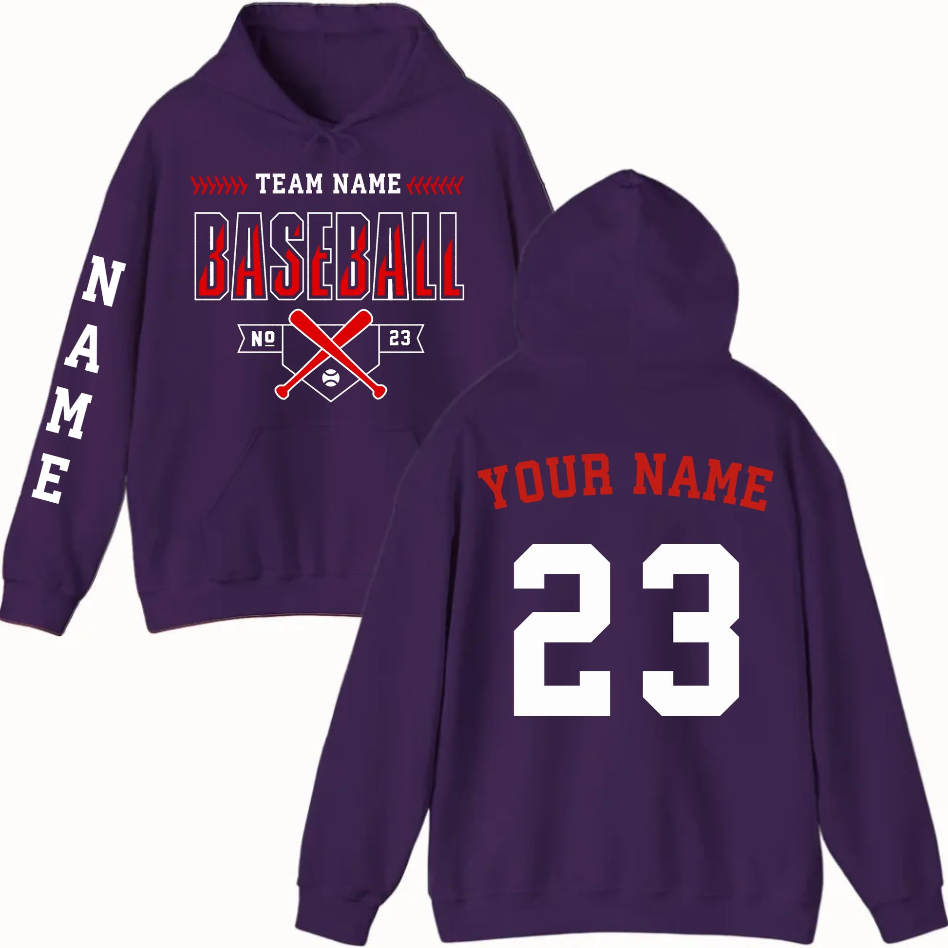 New Hoodie-Purple