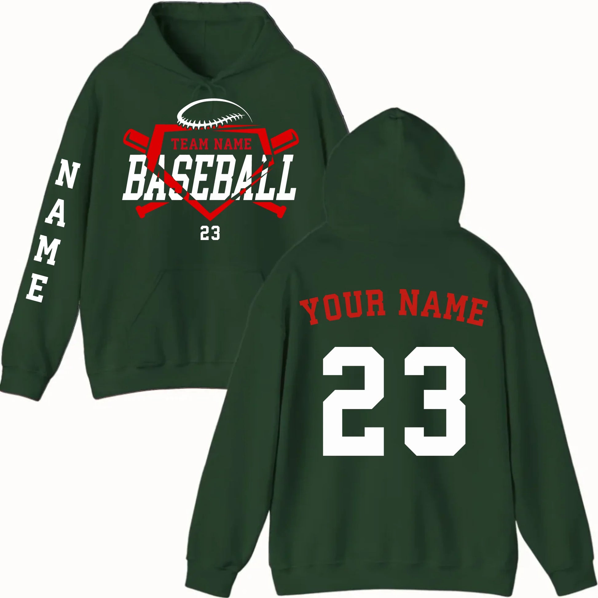 New Hoodie-Green